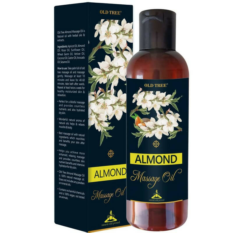 Old Tree Almond Body Massage Oil | Grocsy