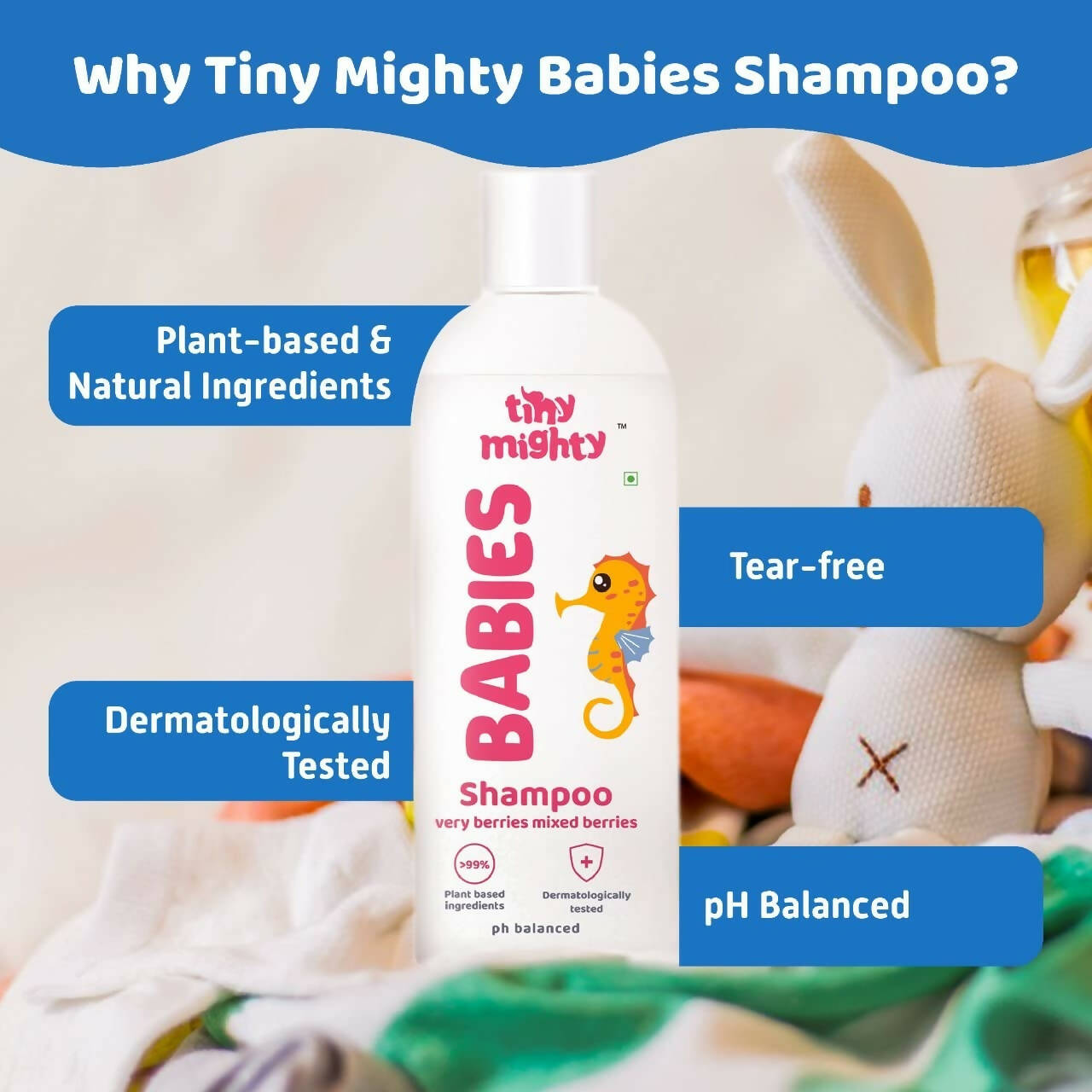 Tiny Mighty Baby Shampoo | Grocsy