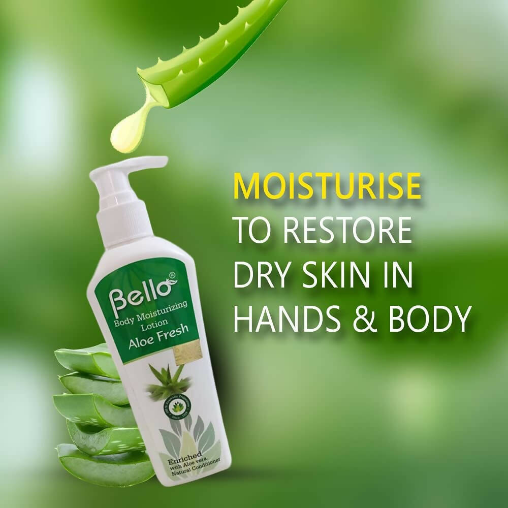 Bello Herbals Body Moisturizing Lotion Aloe Fresh | Grocsy