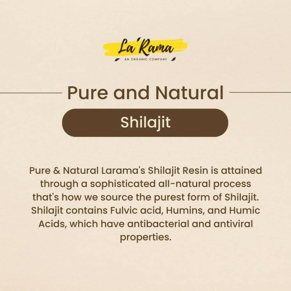 La Rama Natural & Pure Ayurvedic Sj Resin | Grocsy