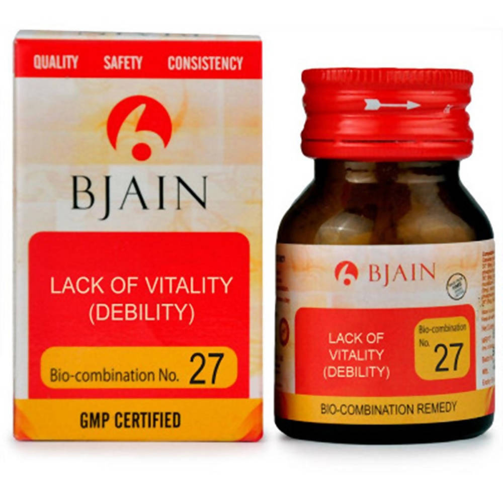 Bjain Homeopathy Bio Combination No.27 Tablet | Grocsy