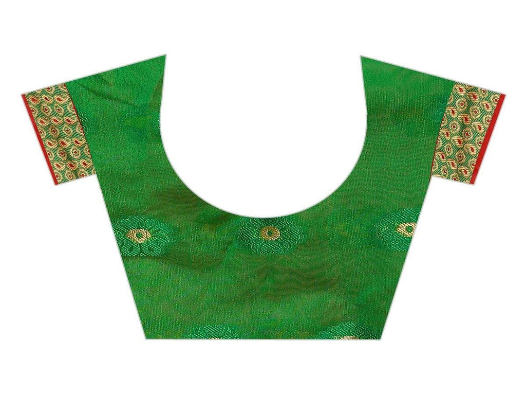 Vamika Banarasi Cotton Silk Pink Weaving Saree | Grocsy