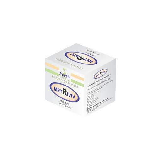 Zeotic Ayurveda Metriviv Capsules | Grocsy