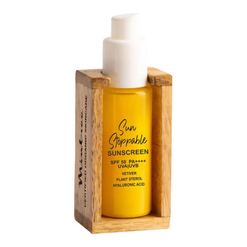 Mintree Certified Organic & Vegan Sun Stoppable Sunscreen SPF 50 PA++++ | Grocsy