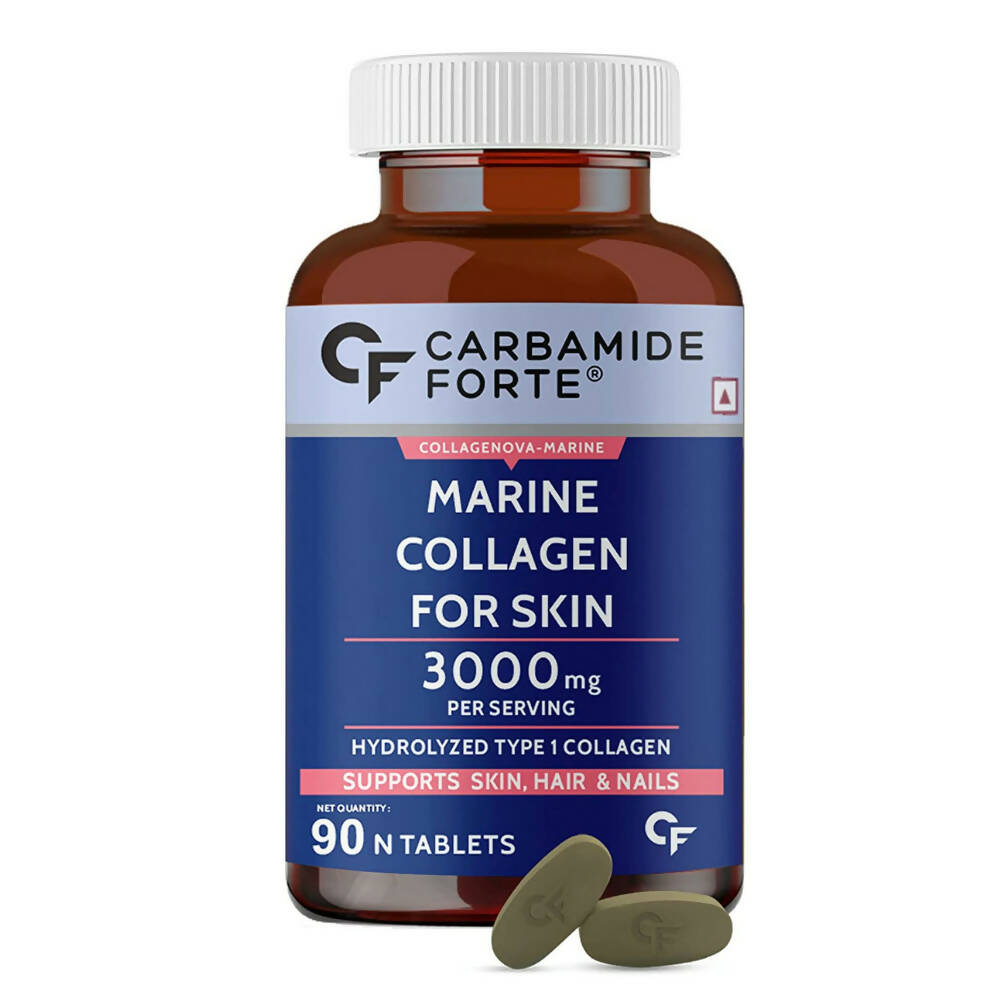 Carbamide Forte Hydrolyzed Marine Collagen Tablets | Grocsy