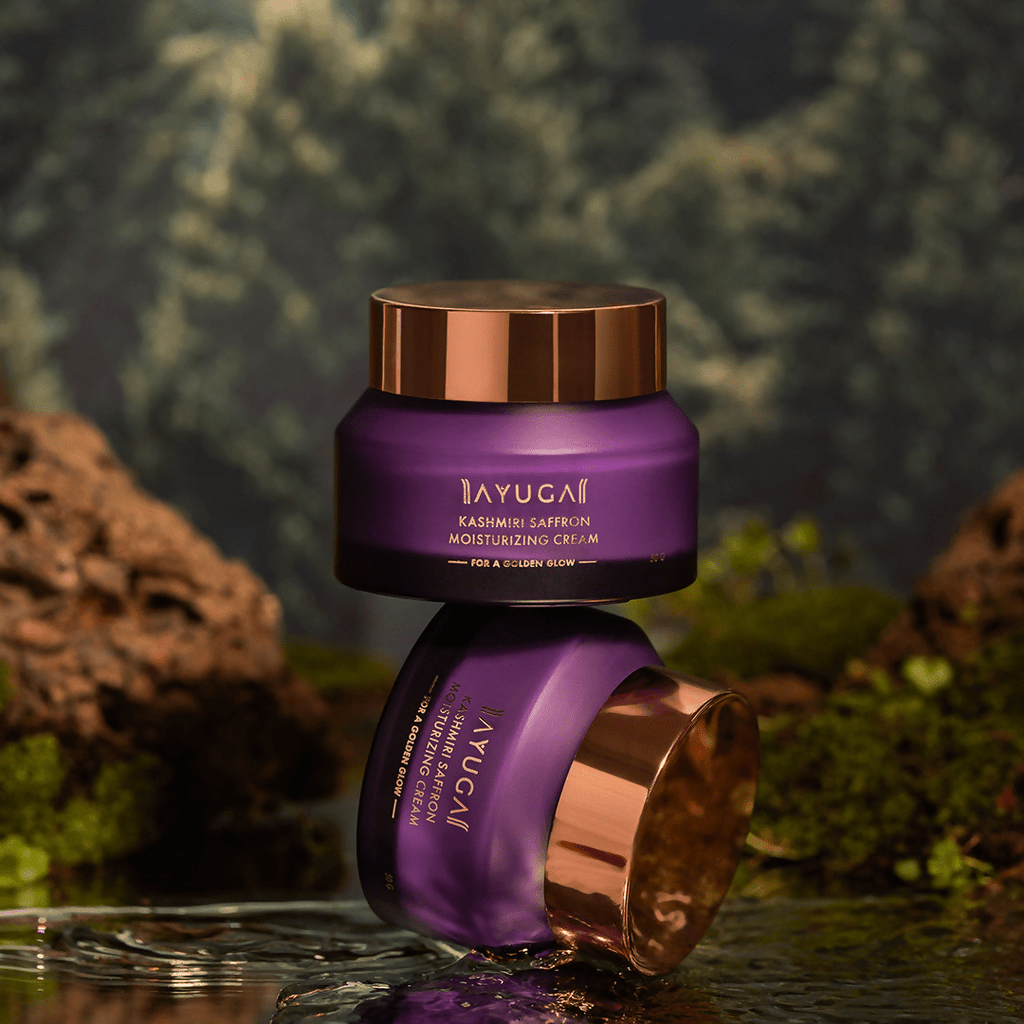 Ayuga Kashmiri Saffron Moisturizing Cream | Grocsy