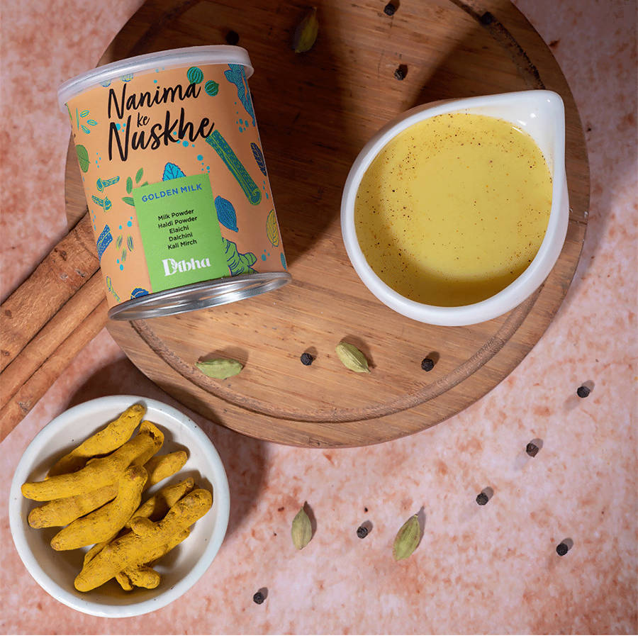 Dibha Nanima Ke Nuskhe Golden Milk Powder | Grocsy