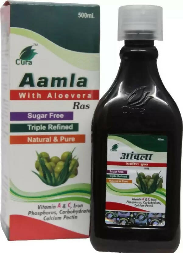 Cura Aamla With Aloevera Ras | Grocsy