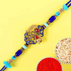 Traditional American Diamond Rakhi | Grocsy