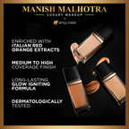 MyGlamm Manish Malhotra Beauty Skin Awakening Foundation - Neutral Mocha | Grocsy