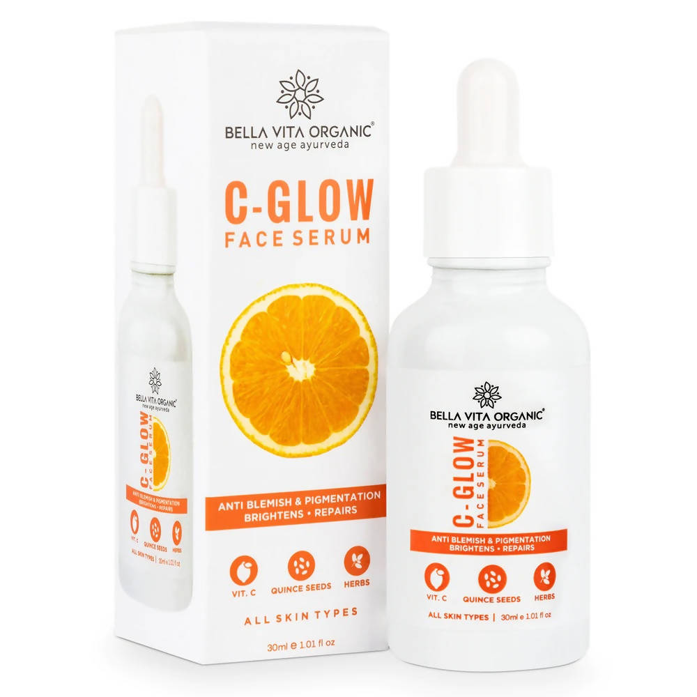 Bella Vita Organic C-Glow Face Serum | Grocsy
