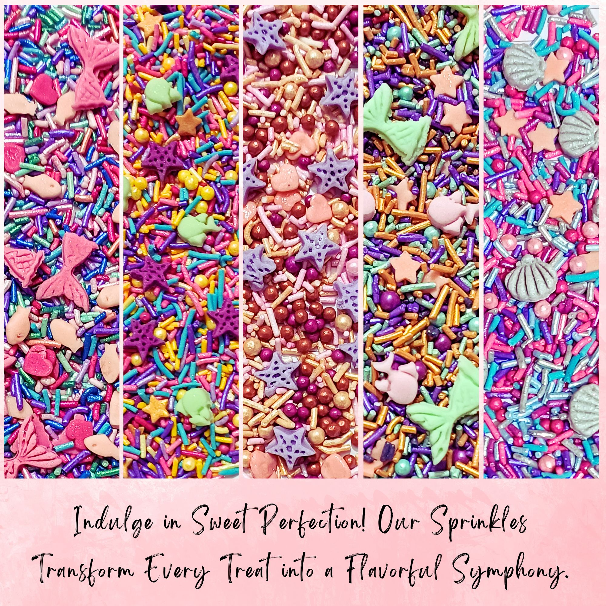 Confect Under the Sea Sprinkles for Decorations 02 | Grocsy