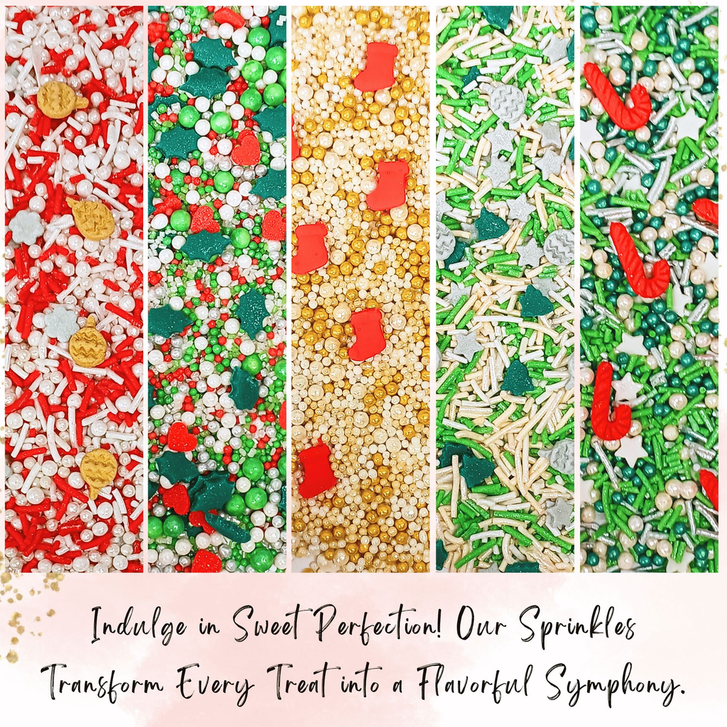 Confect Christmas Sprinkles CH Multipack 24 | Grocsy