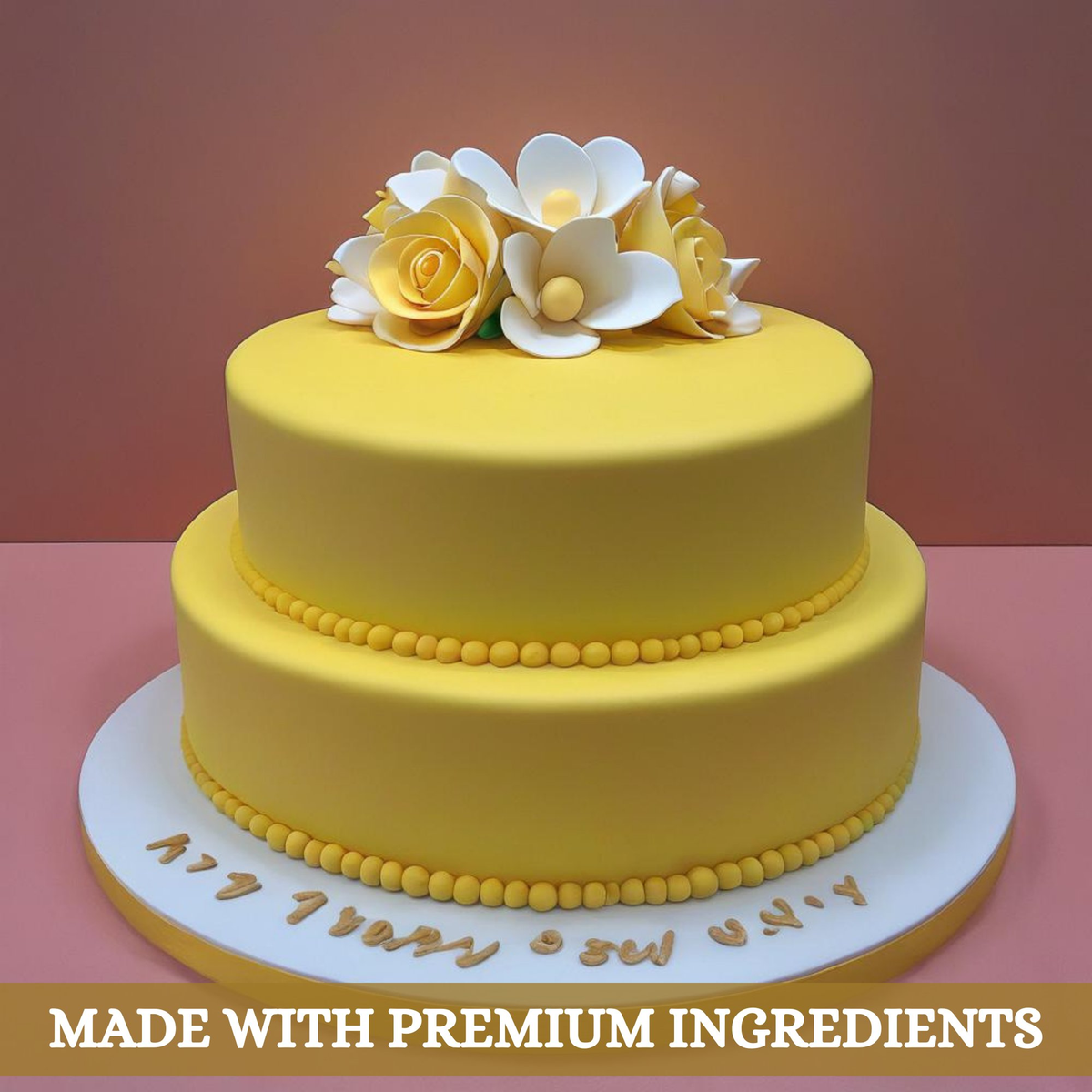 Confect Sunshine Yellow Fondant | Edible Sugarpaste | Grocsy