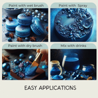 Confect Hydrangea Blue | Edible Luster Dust | Grocsy