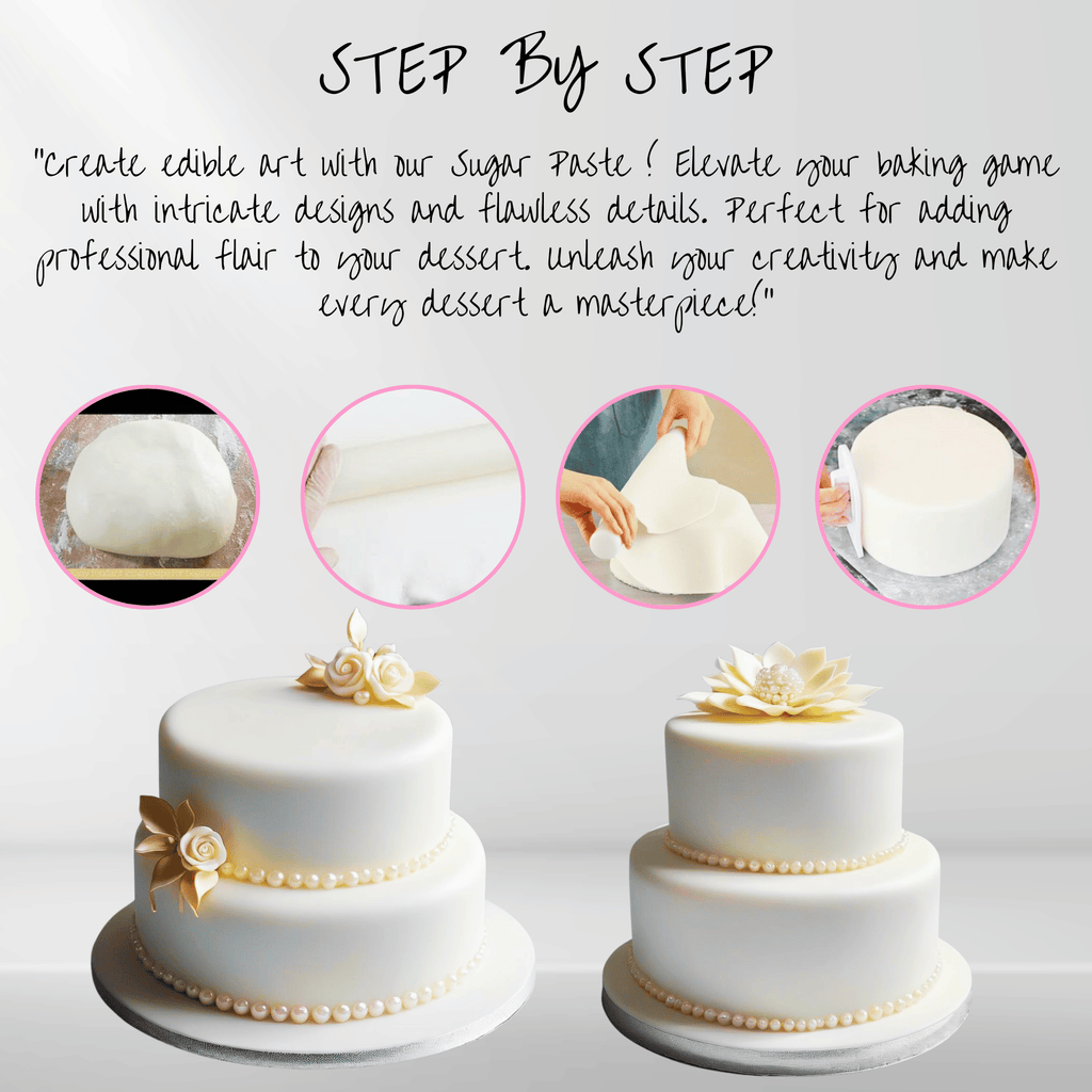 Confect Luminescent Pearl | Edible Sugar Paste | Grocsy