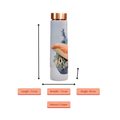 Sowpeace Aqua Mystique Copper Bottle | Grocsy