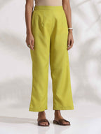trueBrowns Lime Slub Co-ord Set | Grocsy