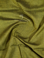 Kalanetha Green Leaf Coloured Pure Narayanpet Cotton Saree By Gayathri Reddy Designer Studio | Grocsy