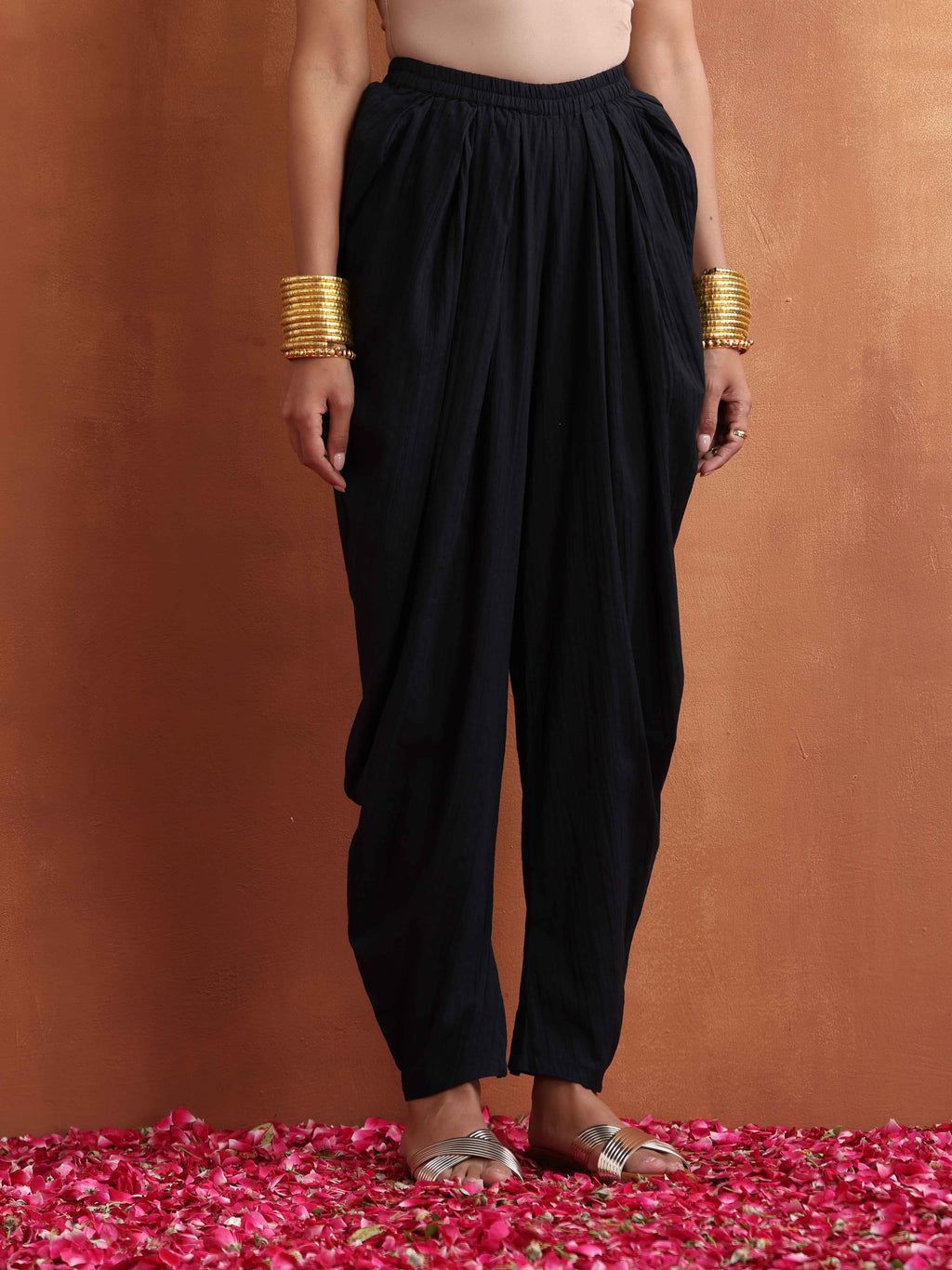 trueBrowns Black Cotton Co-ord Set | Grocsy