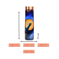 Sowpeace Peacock Moonlit Copper Bottle | Grocsy