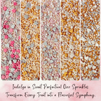 Confect Valentine Sprinkles | 19 Edible Decoration for Baking & Dessert | Grocsy