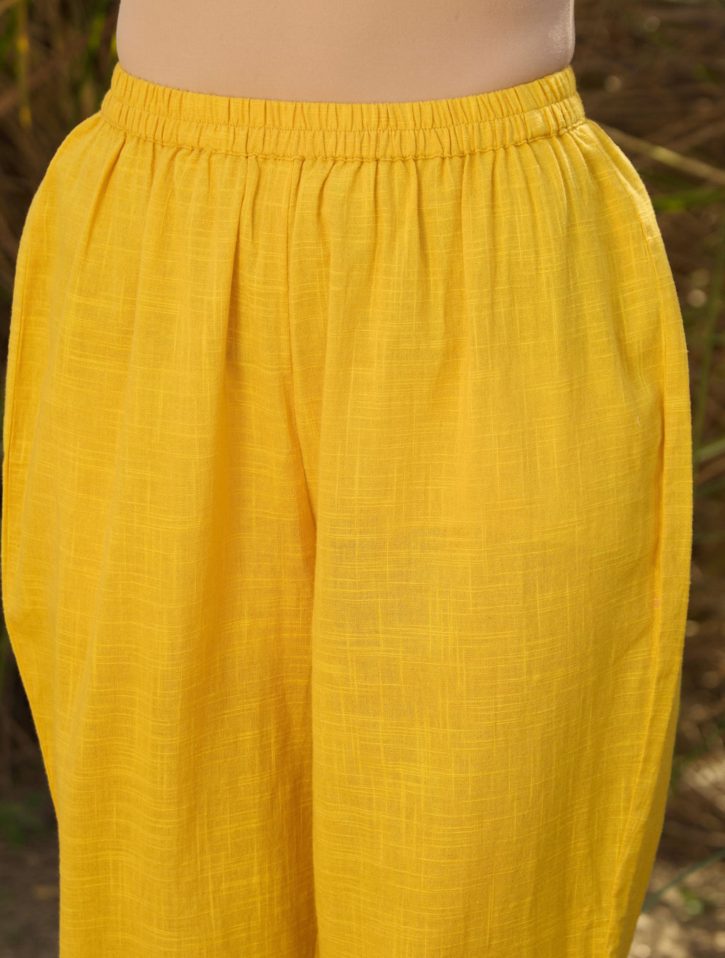 trueBrowns Mustard Cotton Co-ord Set | Grocsy