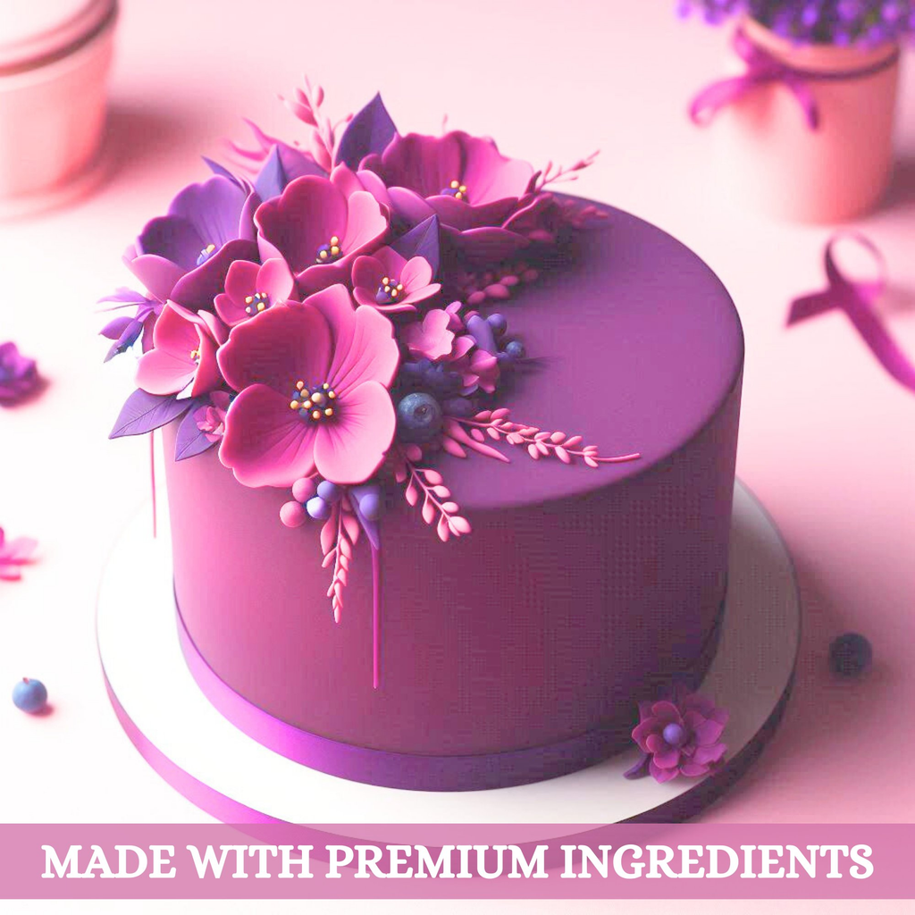 Confect Fuchsia Pink Fondant | Edible Sugarpaste | Grocsy