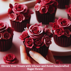 Confect Magenta | Edible Sugar Flowers | Grocsy