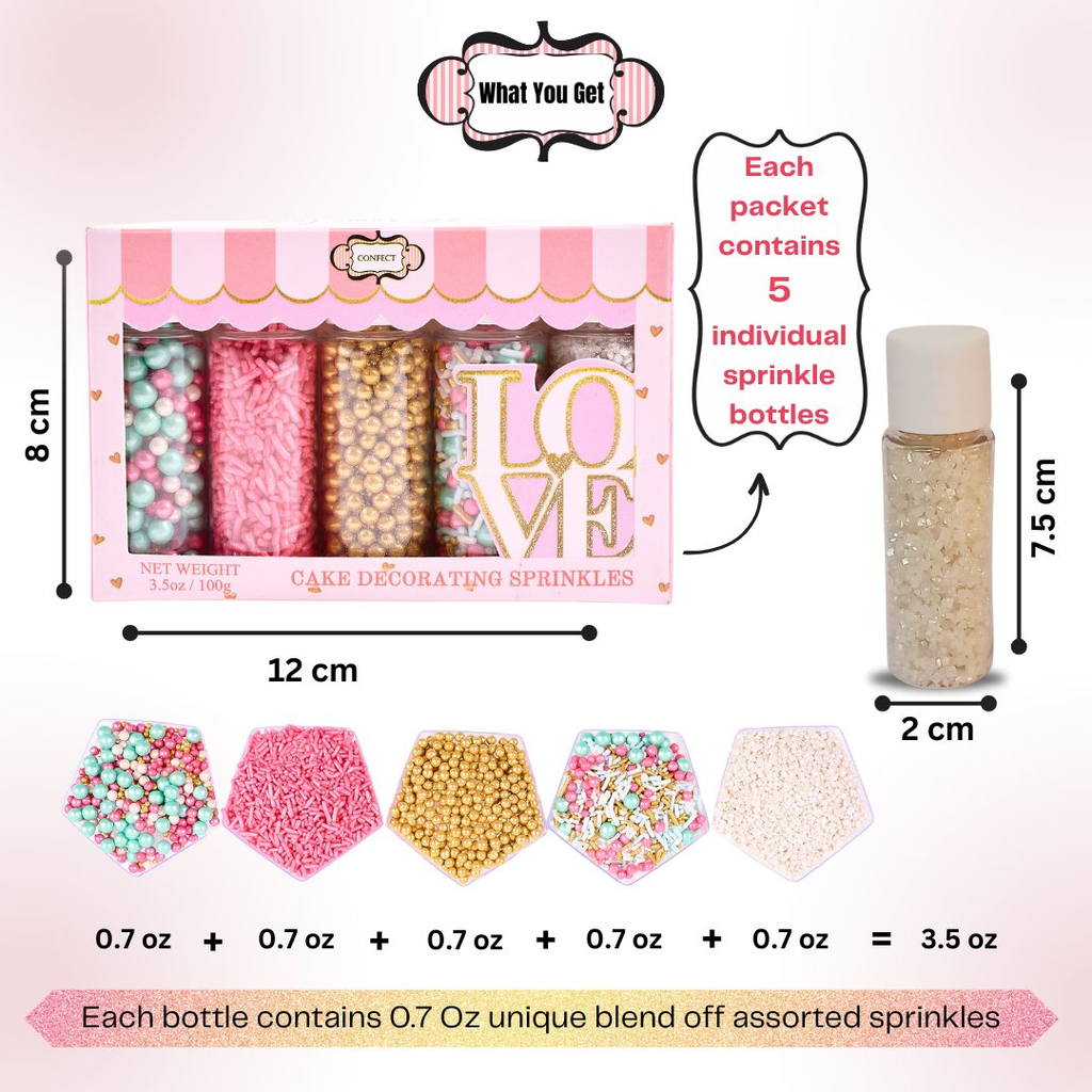 Confect Fusion Mashup Sprinkles FM Multipack 8 | Grocsy
