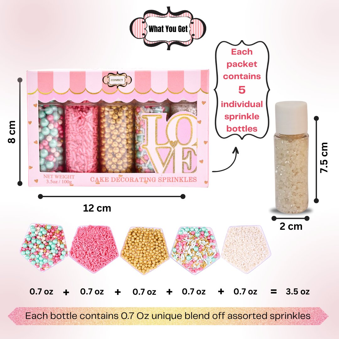 Confect Fusion Mashup Sprinkles FM Multipack 8 | Grocsy