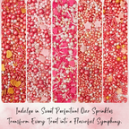 Confect Valentine Sprinkles | 13 Edible Decoration for Baking & Dessert | Grocsy