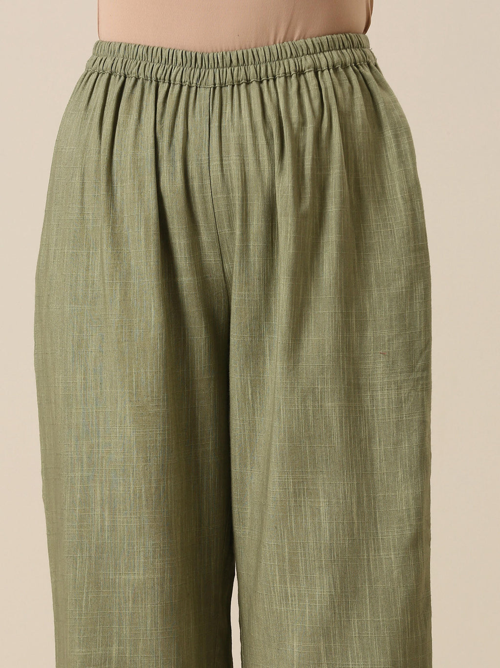 trueBrowns Sage Slub Textured Short Co-Ord Set | Grocsy