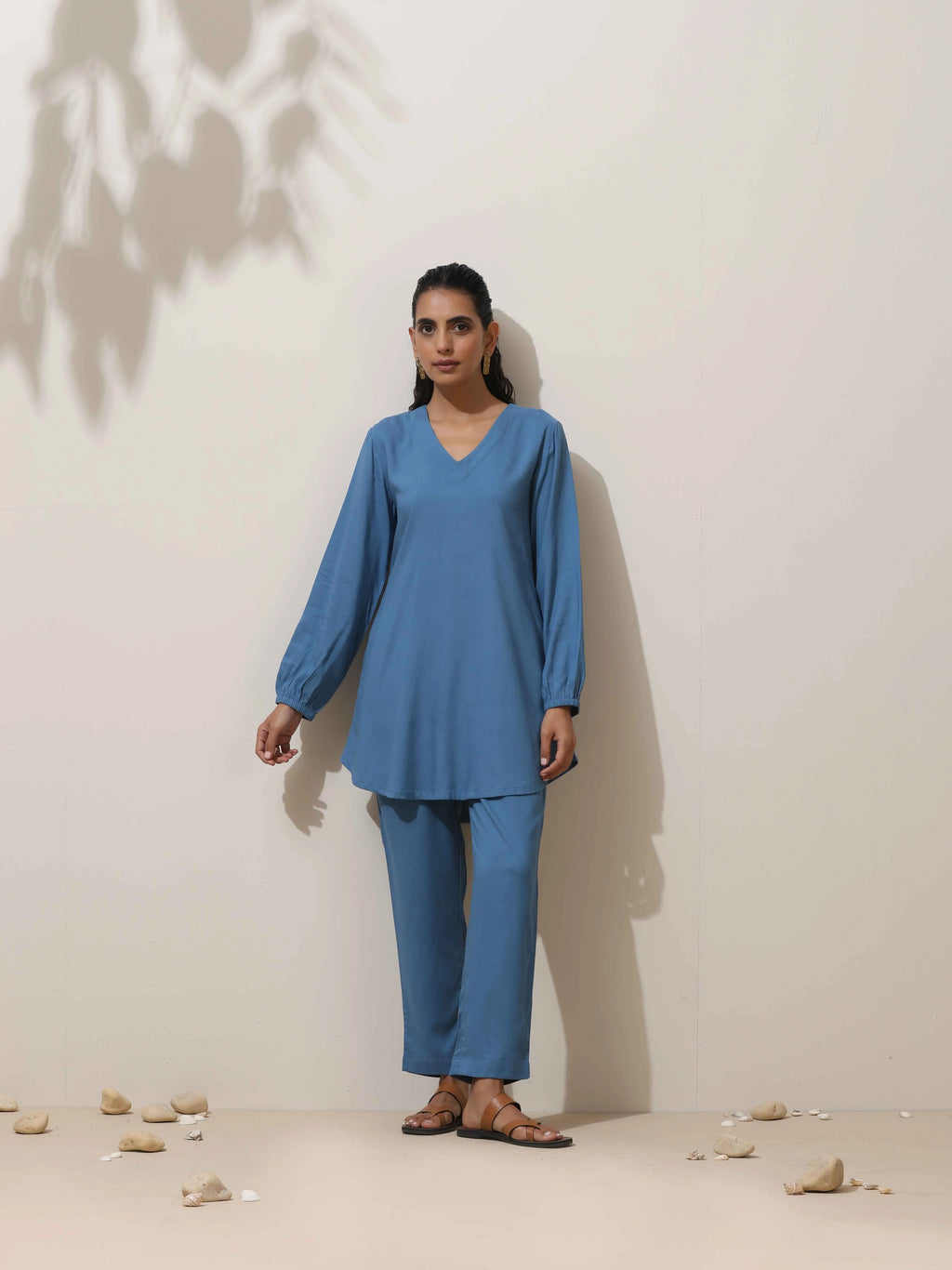 trueBrowns Blue Co-ord Set | Grocsy