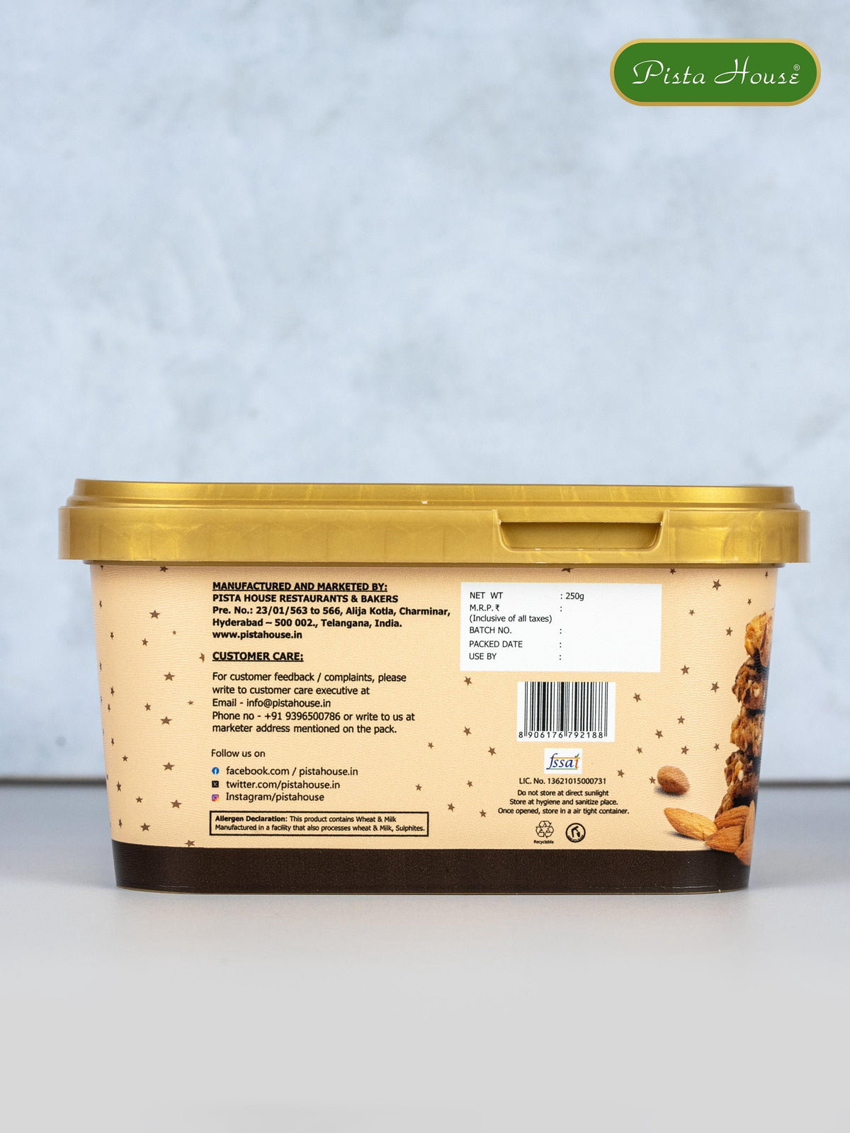 Pista House Butter Almond Cookies Premium | Grocsy