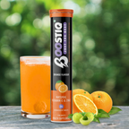 BOOSTIQ Vitamin C & Zinc Effervescent Tablets - Orange Flavour | Grocsy