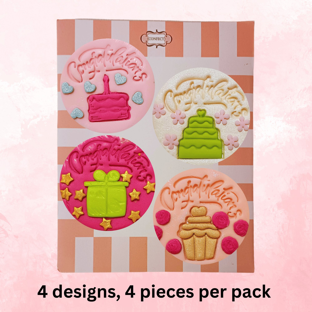 Confect Congratulations | Edible Celebration Topper | Grocsy