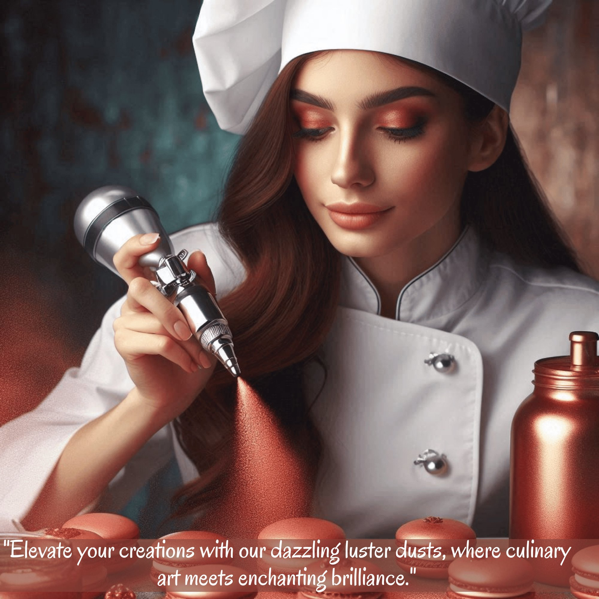 Confect Crystal Copper Bronze | Edible Luster Dust | Grocsy