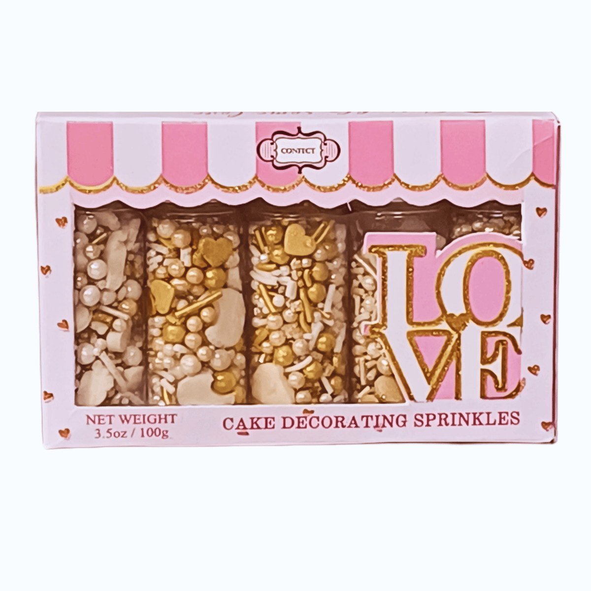Confect Baby Shower Sprinkles |Edible Sprinkles For Cake & Cupcake Decoration | Grocsy