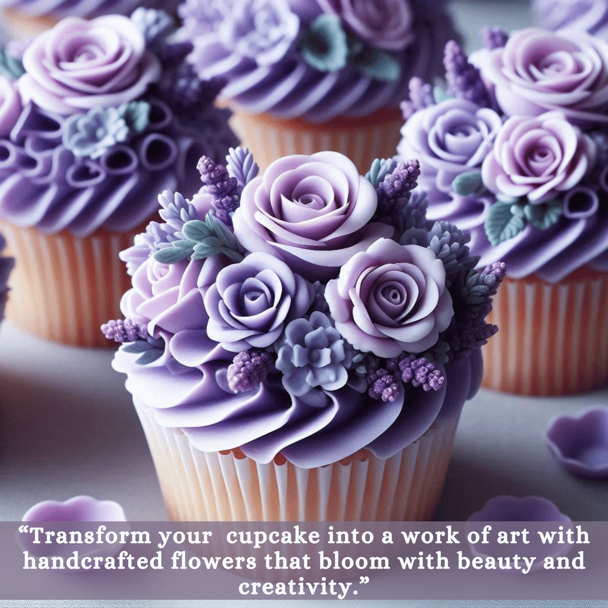 Confect Lavender | Edible Sugar Flowers | Grocsy