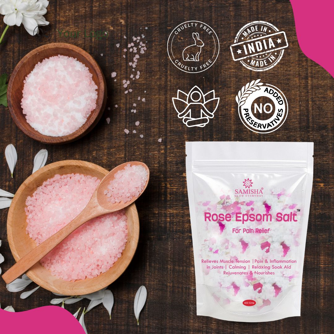 Samisha Rose Epsom Salt For Pain Relief | Grocsy