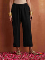 trueBrowns Maroon Print High Slit Kurta Set | Grocsy