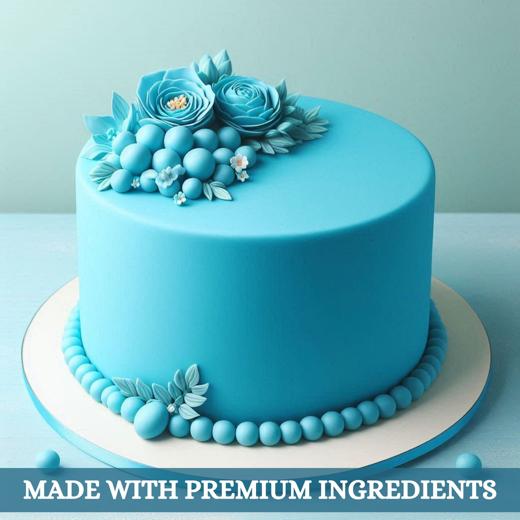 Confect Superhero Blue Fondant | Edible Sugarpaste | Grocsy