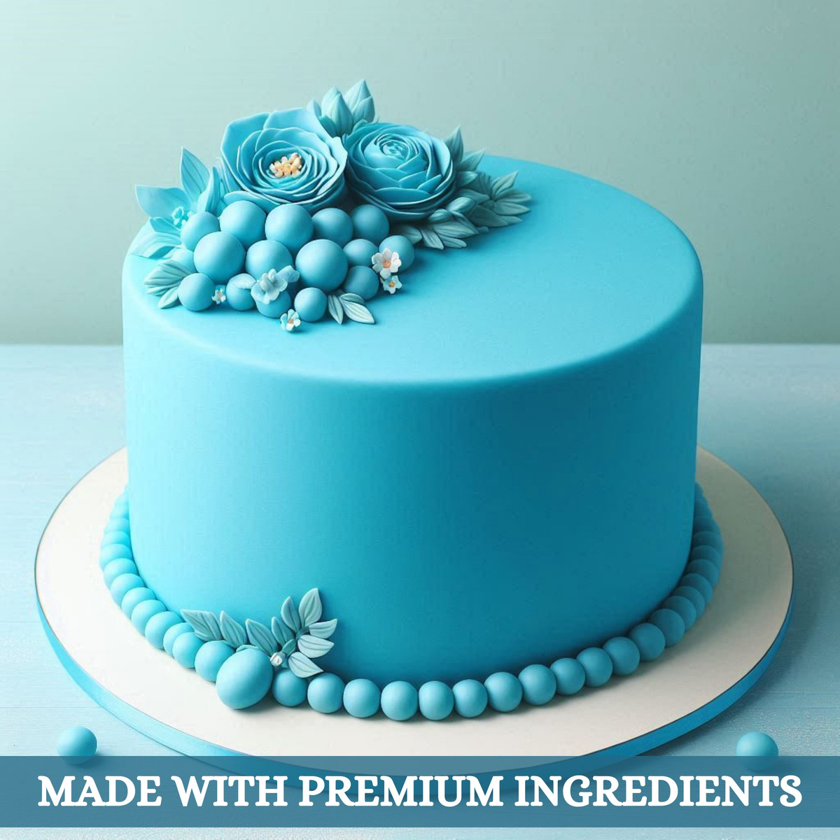 Confect Superhero Blue Fondant | Edible Sugarpaste | Grocsy