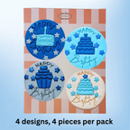 Confect Happy Birthday | Edible Celebration Topper | Grocsy