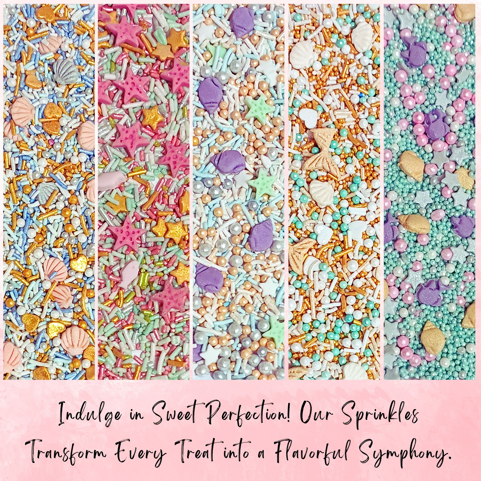 Confect Under the Sea Sprinkles for Decorations 01 | Grocsy
