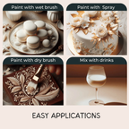 Confect Rock Crystal Gold | Edible Luster Dust | Grocsy