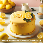 Confect Lemon Yellow Fondant | Edible Sugarpaste | Grocsy