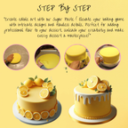 Confect Lemon Yellow Fondant | Edible Sugarpaste | Grocsy