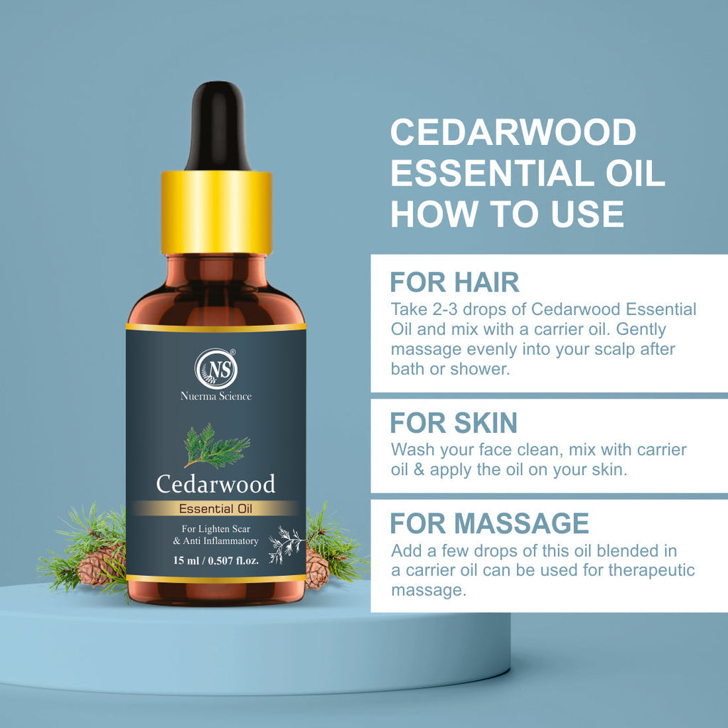 Nuerma Science Cedarwood Essential Oil | Grocsy